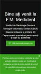 Mobile Screenshot of fmmedident.ro